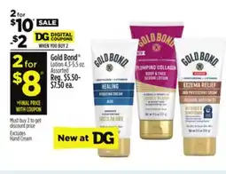Dollar General Gold Bond Lotion offer