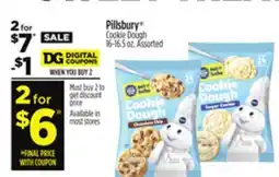 Dollar General Pillsbury Cookie Dough offer