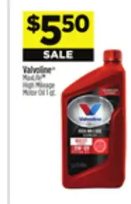 Dollar General Valvoline MaxLife TM High Mileage Motor Oil offer