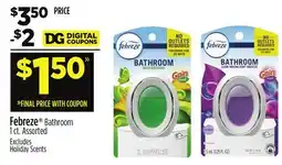 Dollar General Febreze Bathroom offer