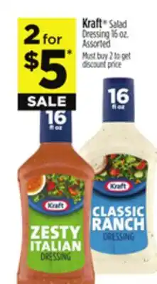 Dollar General Kraft Salad Dressing offer