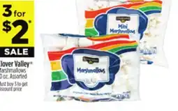 Dollar General Clover Valley Marshmallows offer