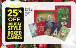 Dollar General HOLIDAY STYLE BOXED CARDS offer