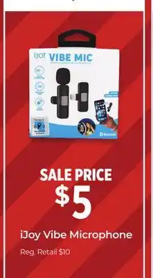 Dollar General iJoy Vibe Microphone offer
