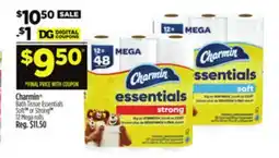 Dollar General Charmin Bath Tissue Essentials offer