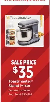 Dollar General Toastmaster Stand Mixer offer