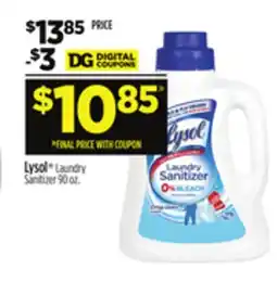 Dollar General Lysol Laundry Sanitizer offer