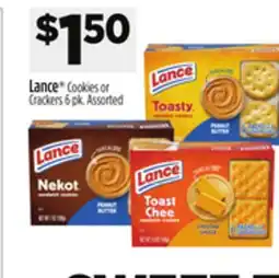 Dollar General Lance Cookies or Crackers offer