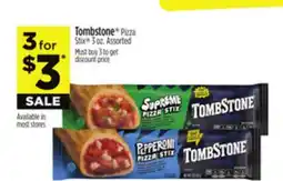 Dollar General Tombstone Pizza Stix offer