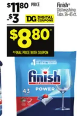 Dollar General Finish Dishwashing Tabs offer