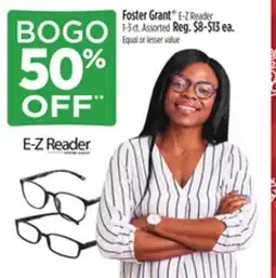 Dollar General Foster Grant E-Z Reader offer