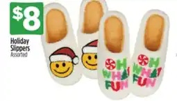 Dollar General Holiday Slippers offer