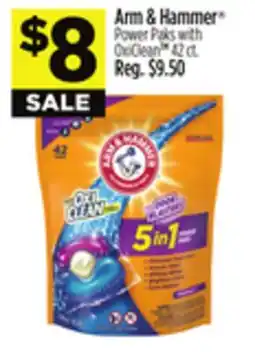 Dollar General Arm & Hammer Power Paks with OxiClean offer