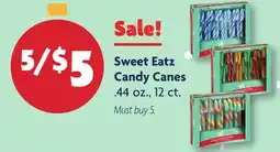 Family Dollar Sweet Eatz Candy Canes offer