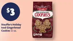 Family Dollar Stauffer's Holiday Iced Gingerbread Cookies offer