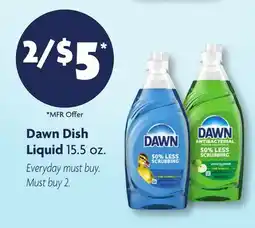 Family Dollar Dawn Dish Liquid offer