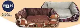 Family Dollar Family Pet Small Pet Bed offer