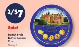 Family Dollar Danish Style Butter Cookies offer
