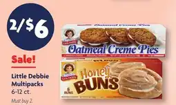 Family Dollar Little Debbie Multipacks offer