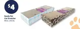 Family Dollar Family Pet Cat Scratcher offer