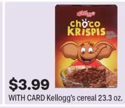 CVS Kellogg's cereal offer
