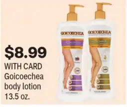 CVS Goicoechea body lotion 13.5 oz offer