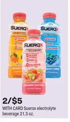 CVS Suerox electrolyte beverage 21.3 oz offer