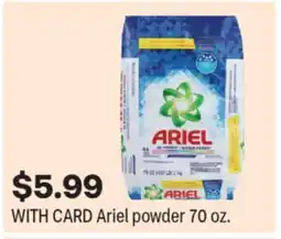 CVS Ariel powder offer