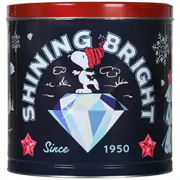 Walgreens Peanuts Popcorn Tin Caramel, White Cheddar, Butter offer