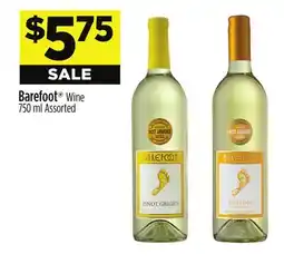 Dollar General Barefoot Wine offer