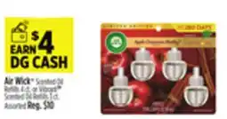 Dollar General Air Wick Scented Oil Refi lls 4 ct. or Vibrant TM Scented Oil Refi lls 3 ct offer