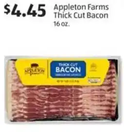 Aldi Appleton farms thick cut bacon offer