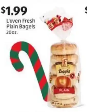 L'oven Fresh Plain Bagels