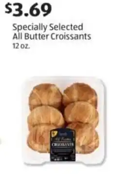 Aldi Specially Selected All Butter Croissants offer