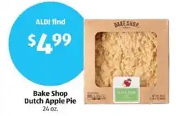 Aldi Bake Shop Dutch Apple Pie offer