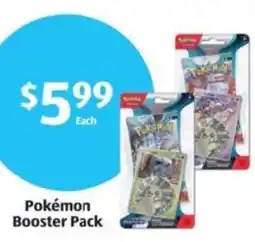 Aldi Pokémon Booster Pack offer