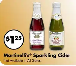 Dollar Tree Martinelli's Sparkling Cider offer