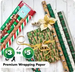 Dollar Tree Premium Wrapping Paper offer