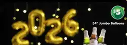 Dollar Tree 34 Jumbo Balloons offer