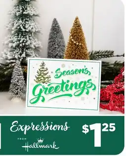 Dollar Tree Expressions FROM Hallmark offer
