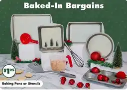 Dollar Tree Baking Pans or Utensils offer