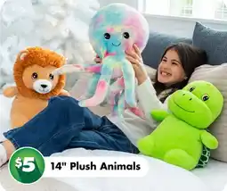 Dollar Tree 14 Plush Animals offer