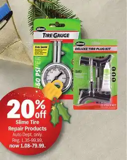 Meijer Slime Tire Repair Products offer