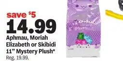 Meijer Aphmau, Moriah Elizabeth or Skibidi 11 Mystery Plush offer