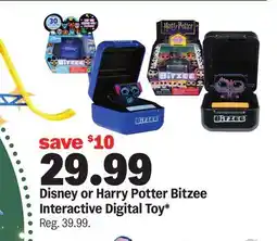 Meijer Disney or Harry Potter Bitzee Interactive Digital Toy offer