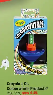 Meijer Crayola 1 Ct. Colourwhirls Products offer