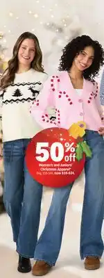 Meijer Women's and Juniors' Christmas Apparel offer