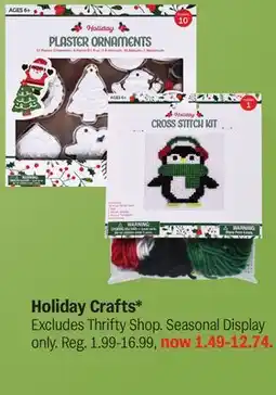 Meijer Holiday Crafts offer