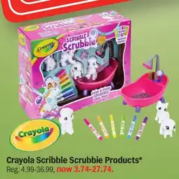 Meijer Crayola Scribble Scrubbie Products offer