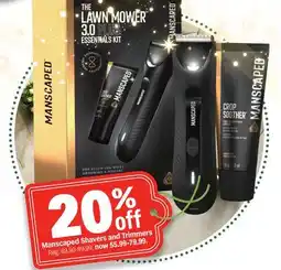 Meijer Manscaped Shavers and Trimmers offer